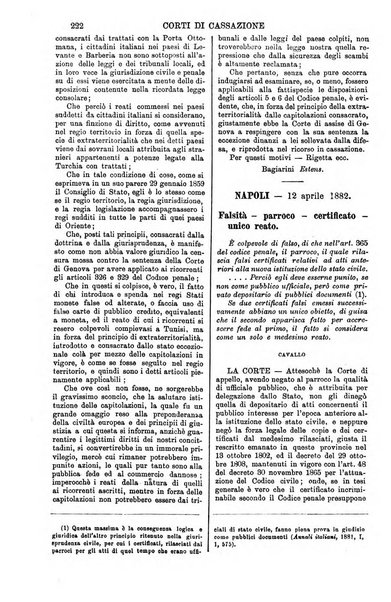 Annali della giurisprudenza italiana raccolta generale delle decisioni delle Corti di cassazione e d'appello in materia civile, criminale, commerciale, di diritto pubblico e amministrativo, e di procedura civile e penale