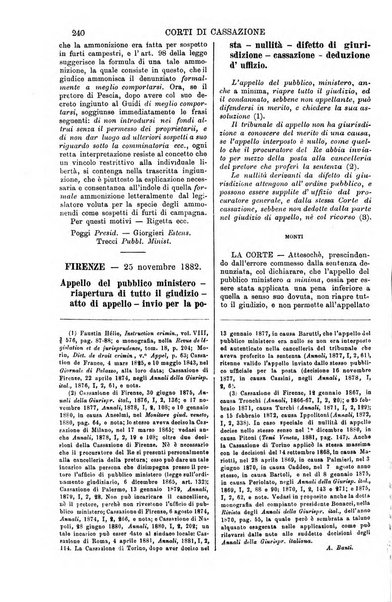 Annali della giurisprudenza italiana raccolta generale delle decisioni delle Corti di cassazione e d'appello in materia civile, criminale, commerciale, di diritto pubblico e amministrativo, e di procedura civile e penale