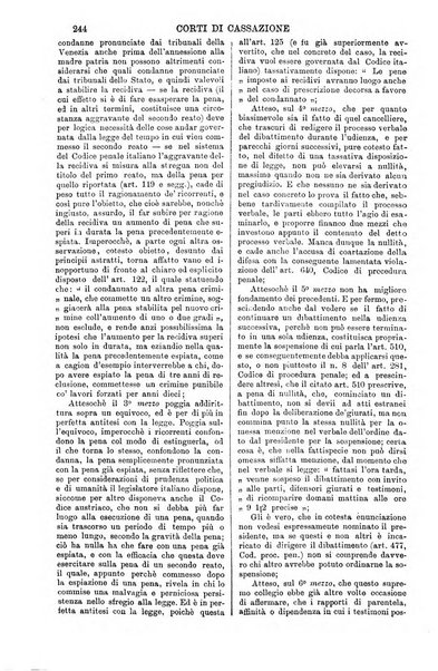 Annali della giurisprudenza italiana raccolta generale delle decisioni delle Corti di cassazione e d'appello in materia civile, criminale, commerciale, di diritto pubblico e amministrativo, e di procedura civile e penale