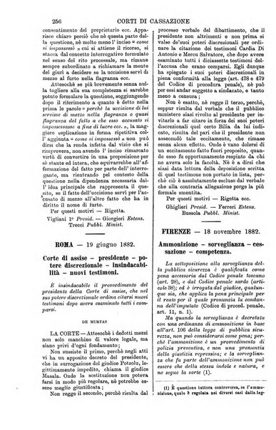 Annali della giurisprudenza italiana raccolta generale delle decisioni delle Corti di cassazione e d'appello in materia civile, criminale, commerciale, di diritto pubblico e amministrativo, e di procedura civile e penale