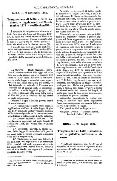 Annali della giurisprudenza italiana raccolta generale delle decisioni delle Corti di cassazione e d'appello in materia civile, criminale, commerciale, di diritto pubblico e amministrativo, e di procedura civile e penale