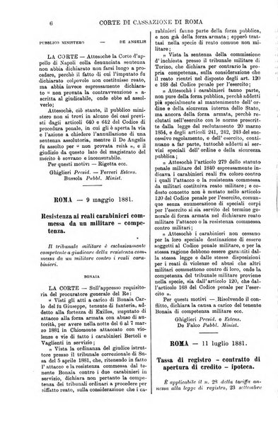 Annali della giurisprudenza italiana raccolta generale delle decisioni delle Corti di cassazione e d'appello in materia civile, criminale, commerciale, di diritto pubblico e amministrativo, e di procedura civile e penale