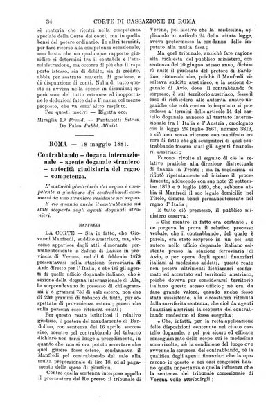 Annali della giurisprudenza italiana raccolta generale delle decisioni delle Corti di cassazione e d'appello in materia civile, criminale, commerciale, di diritto pubblico e amministrativo, e di procedura civile e penale