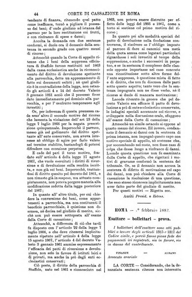 Annali della giurisprudenza italiana raccolta generale delle decisioni delle Corti di cassazione e d'appello in materia civile, criminale, commerciale, di diritto pubblico e amministrativo, e di procedura civile e penale