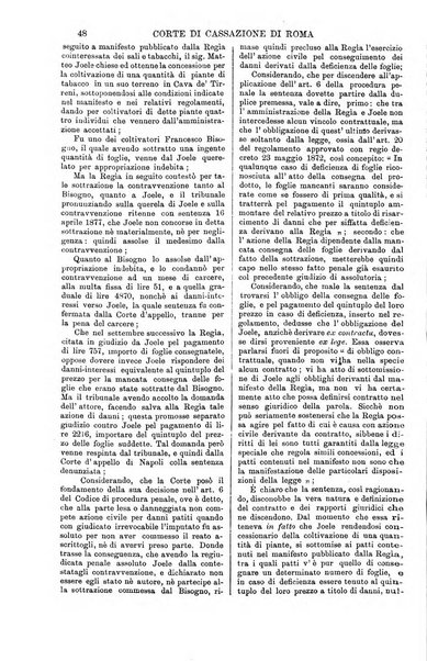 Annali della giurisprudenza italiana raccolta generale delle decisioni delle Corti di cassazione e d'appello in materia civile, criminale, commerciale, di diritto pubblico e amministrativo, e di procedura civile e penale