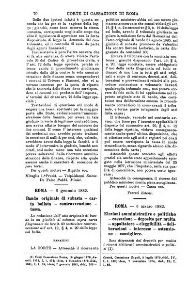 Annali della giurisprudenza italiana raccolta generale delle decisioni delle Corti di cassazione e d'appello in materia civile, criminale, commerciale, di diritto pubblico e amministrativo, e di procedura civile e penale