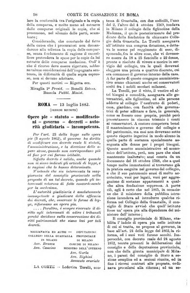 Annali della giurisprudenza italiana raccolta generale delle decisioni delle Corti di cassazione e d'appello in materia civile, criminale, commerciale, di diritto pubblico e amministrativo, e di procedura civile e penale