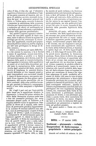 Annali della giurisprudenza italiana raccolta generale delle decisioni delle Corti di cassazione e d'appello in materia civile, criminale, commerciale, di diritto pubblico e amministrativo, e di procedura civile e penale