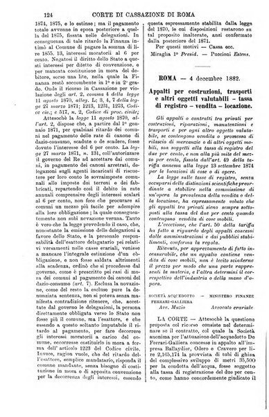 Annali della giurisprudenza italiana raccolta generale delle decisioni delle Corti di cassazione e d'appello in materia civile, criminale, commerciale, di diritto pubblico e amministrativo, e di procedura civile e penale