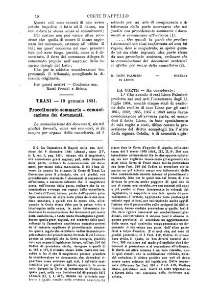 Annali della giurisprudenza italiana raccolta generale delle decisioni delle Corti di cassazione e d'appello in materia civile, criminale, commerciale, di diritto pubblico e amministrativo, e di procedura civile e penale