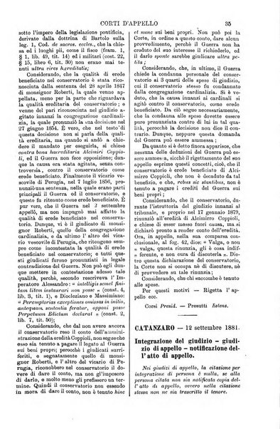 Annali della giurisprudenza italiana raccolta generale delle decisioni delle Corti di cassazione e d'appello in materia civile, criminale, commerciale, di diritto pubblico e amministrativo, e di procedura civile e penale