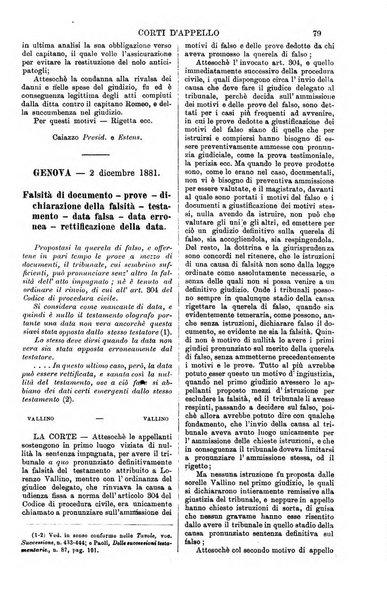 Annali della giurisprudenza italiana raccolta generale delle decisioni delle Corti di cassazione e d'appello in materia civile, criminale, commerciale, di diritto pubblico e amministrativo, e di procedura civile e penale