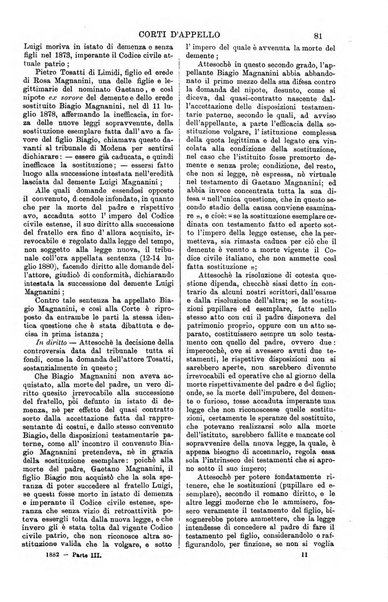 Annali della giurisprudenza italiana raccolta generale delle decisioni delle Corti di cassazione e d'appello in materia civile, criminale, commerciale, di diritto pubblico e amministrativo, e di procedura civile e penale