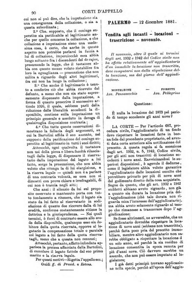 Annali della giurisprudenza italiana raccolta generale delle decisioni delle Corti di cassazione e d'appello in materia civile, criminale, commerciale, di diritto pubblico e amministrativo, e di procedura civile e penale