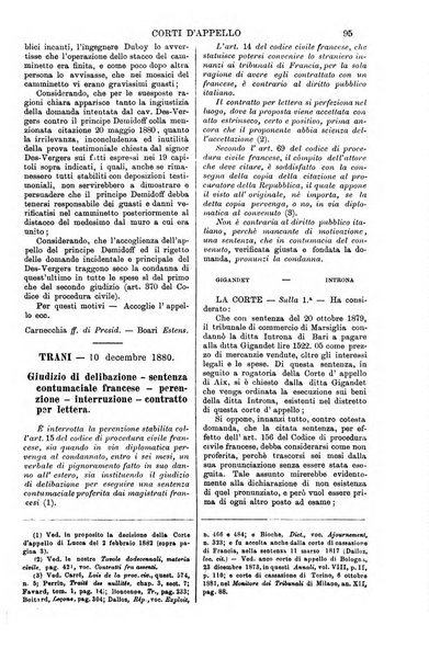 Annali della giurisprudenza italiana raccolta generale delle decisioni delle Corti di cassazione e d'appello in materia civile, criminale, commerciale, di diritto pubblico e amministrativo, e di procedura civile e penale