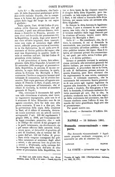 Annali della giurisprudenza italiana raccolta generale delle decisioni delle Corti di cassazione e d'appello in materia civile, criminale, commerciale, di diritto pubblico e amministrativo, e di procedura civile e penale