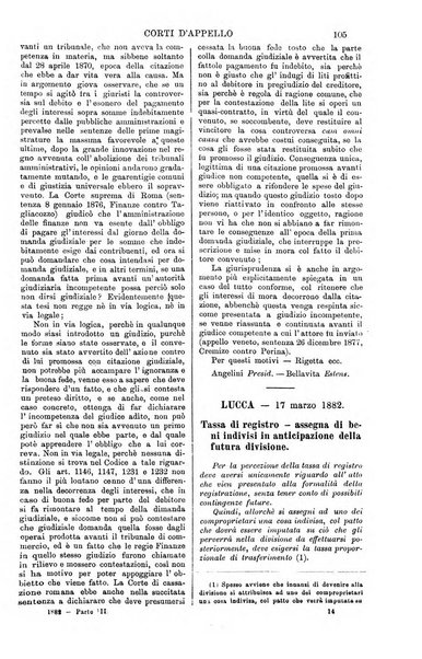 Annali della giurisprudenza italiana raccolta generale delle decisioni delle Corti di cassazione e d'appello in materia civile, criminale, commerciale, di diritto pubblico e amministrativo, e di procedura civile e penale