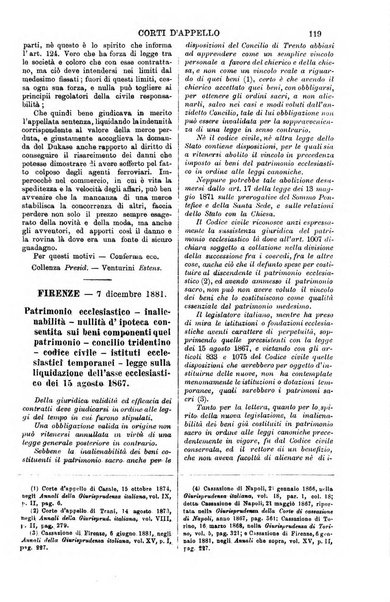 Annali della giurisprudenza italiana raccolta generale delle decisioni delle Corti di cassazione e d'appello in materia civile, criminale, commerciale, di diritto pubblico e amministrativo, e di procedura civile e penale