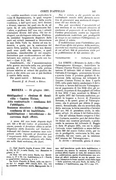 Annali della giurisprudenza italiana raccolta generale delle decisioni delle Corti di cassazione e d'appello in materia civile, criminale, commerciale, di diritto pubblico e amministrativo, e di procedura civile e penale