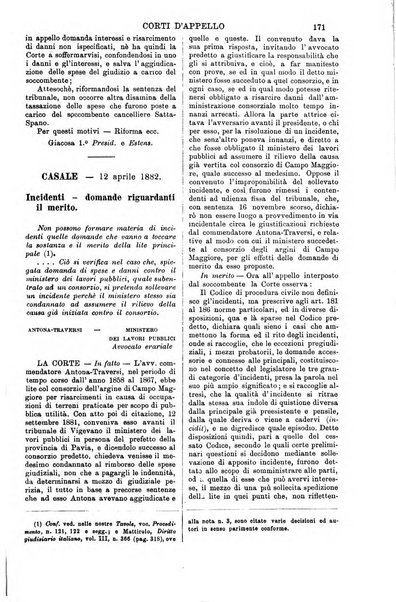 Annali della giurisprudenza italiana raccolta generale delle decisioni delle Corti di cassazione e d'appello in materia civile, criminale, commerciale, di diritto pubblico e amministrativo, e di procedura civile e penale