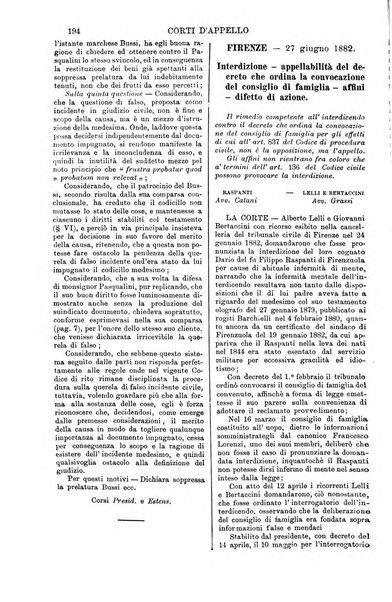 Annali della giurisprudenza italiana raccolta generale delle decisioni delle Corti di cassazione e d'appello in materia civile, criminale, commerciale, di diritto pubblico e amministrativo, e di procedura civile e penale