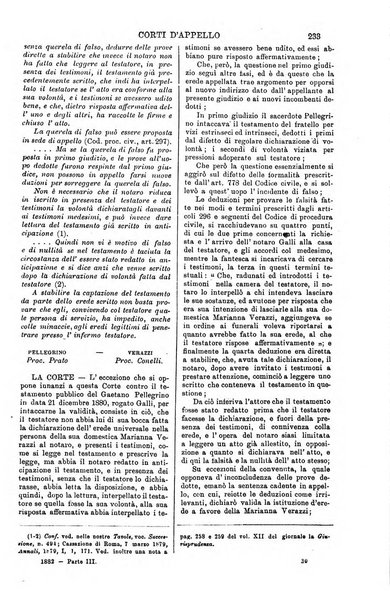 Annali della giurisprudenza italiana raccolta generale delle decisioni delle Corti di cassazione e d'appello in materia civile, criminale, commerciale, di diritto pubblico e amministrativo, e di procedura civile e penale