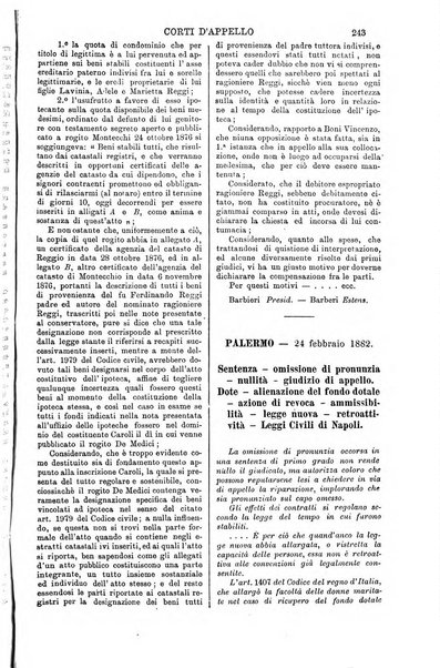 Annali della giurisprudenza italiana raccolta generale delle decisioni delle Corti di cassazione e d'appello in materia civile, criminale, commerciale, di diritto pubblico e amministrativo, e di procedura civile e penale