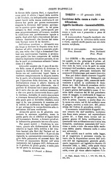 Annali della giurisprudenza italiana raccolta generale delle decisioni delle Corti di cassazione e d'appello in materia civile, criminale, commerciale, di diritto pubblico e amministrativo, e di procedura civile e penale