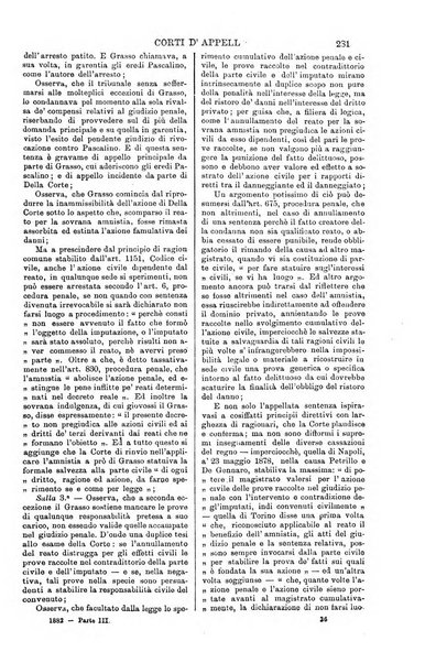 Annali della giurisprudenza italiana raccolta generale delle decisioni delle Corti di cassazione e d'appello in materia civile, criminale, commerciale, di diritto pubblico e amministrativo, e di procedura civile e penale