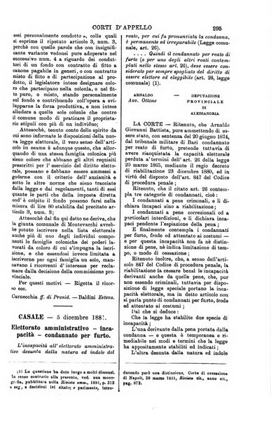 Annali della giurisprudenza italiana raccolta generale delle decisioni delle Corti di cassazione e d'appello in materia civile, criminale, commerciale, di diritto pubblico e amministrativo, e di procedura civile e penale