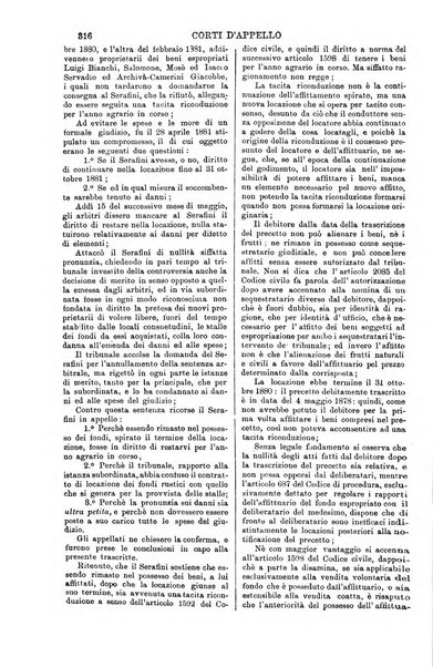 Annali della giurisprudenza italiana raccolta generale delle decisioni delle Corti di cassazione e d'appello in materia civile, criminale, commerciale, di diritto pubblico e amministrativo, e di procedura civile e penale