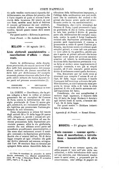 Annali della giurisprudenza italiana raccolta generale delle decisioni delle Corti di cassazione e d'appello in materia civile, criminale, commerciale, di diritto pubblico e amministrativo, e di procedura civile e penale