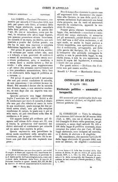 Annali della giurisprudenza italiana raccolta generale delle decisioni delle Corti di cassazione e d'appello in materia civile, criminale, commerciale, di diritto pubblico e amministrativo, e di procedura civile e penale