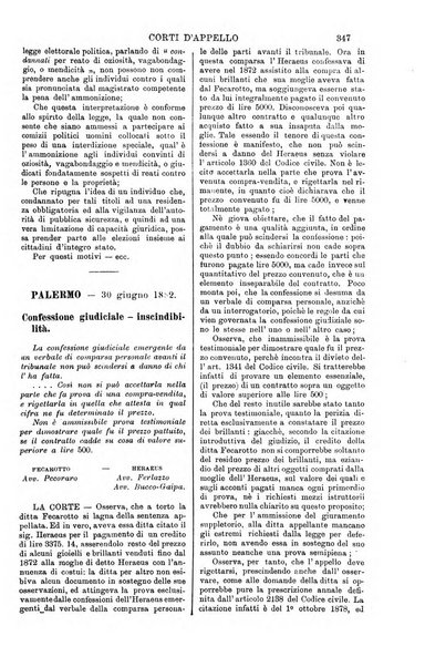 Annali della giurisprudenza italiana raccolta generale delle decisioni delle Corti di cassazione e d'appello in materia civile, criminale, commerciale, di diritto pubblico e amministrativo, e di procedura civile e penale