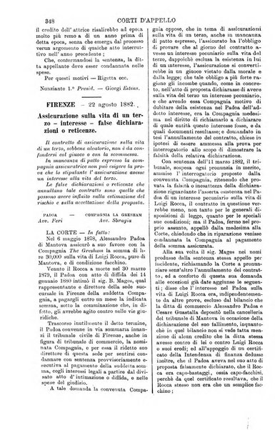 Annali della giurisprudenza italiana raccolta generale delle decisioni delle Corti di cassazione e d'appello in materia civile, criminale, commerciale, di diritto pubblico e amministrativo, e di procedura civile e penale