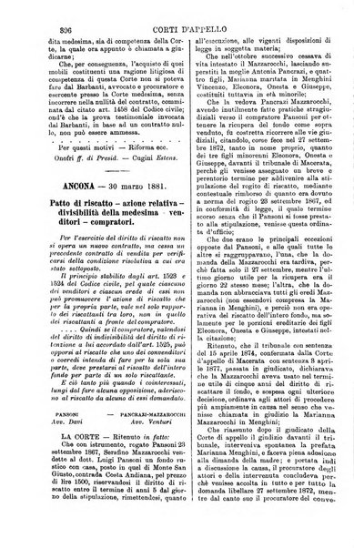 Annali della giurisprudenza italiana raccolta generale delle decisioni delle Corti di cassazione e d'appello in materia civile, criminale, commerciale, di diritto pubblico e amministrativo, e di procedura civile e penale