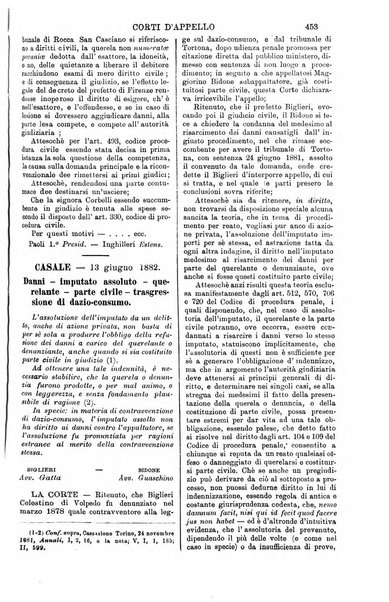 Annali della giurisprudenza italiana raccolta generale delle decisioni delle Corti di cassazione e d'appello in materia civile, criminale, commerciale, di diritto pubblico e amministrativo, e di procedura civile e penale