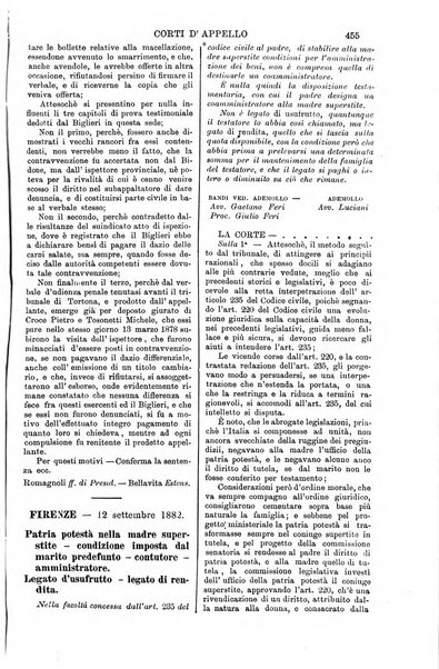 Annali della giurisprudenza italiana raccolta generale delle decisioni delle Corti di cassazione e d'appello in materia civile, criminale, commerciale, di diritto pubblico e amministrativo, e di procedura civile e penale