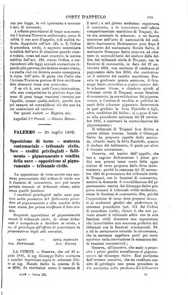 Annali della giurisprudenza italiana raccolta generale delle decisioni delle Corti di cassazione e d'appello in materia civile, criminale, commerciale, di diritto pubblico e amministrativo, e di procedura civile e penale