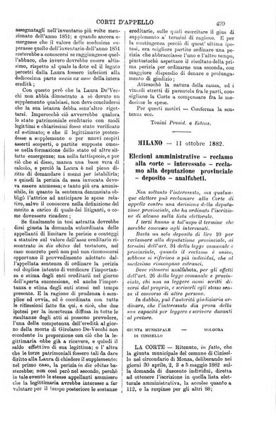 Annali della giurisprudenza italiana raccolta generale delle decisioni delle Corti di cassazione e d'appello in materia civile, criminale, commerciale, di diritto pubblico e amministrativo, e di procedura civile e penale