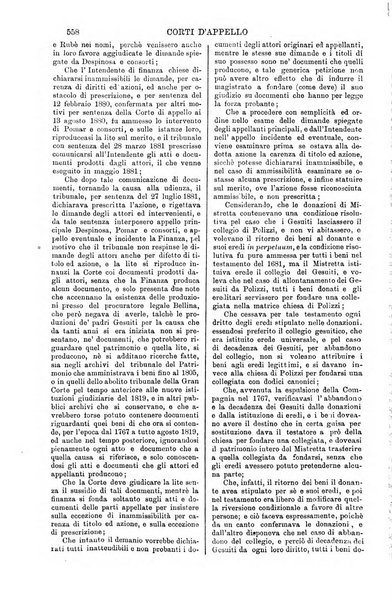 Annali della giurisprudenza italiana raccolta generale delle decisioni delle Corti di cassazione e d'appello in materia civile, criminale, commerciale, di diritto pubblico e amministrativo, e di procedura civile e penale