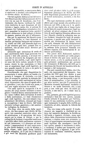 Annali della giurisprudenza italiana raccolta generale delle decisioni delle Corti di cassazione e d'appello in materia civile, criminale, commerciale, di diritto pubblico e amministrativo, e di procedura civile e penale