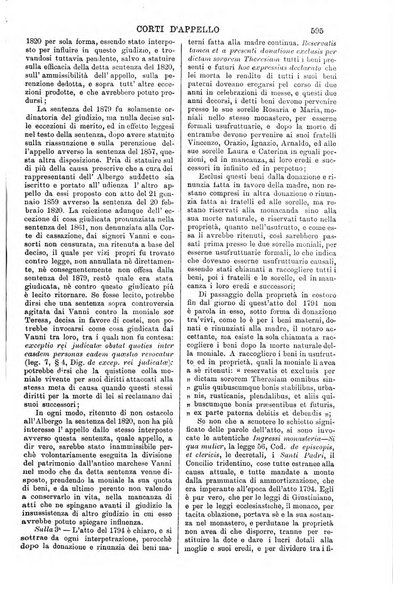 Annali della giurisprudenza italiana raccolta generale delle decisioni delle Corti di cassazione e d'appello in materia civile, criminale, commerciale, di diritto pubblico e amministrativo, e di procedura civile e penale