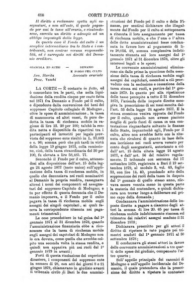 Annali della giurisprudenza italiana raccolta generale delle decisioni delle Corti di cassazione e d'appello in materia civile, criminale, commerciale, di diritto pubblico e amministrativo, e di procedura civile e penale