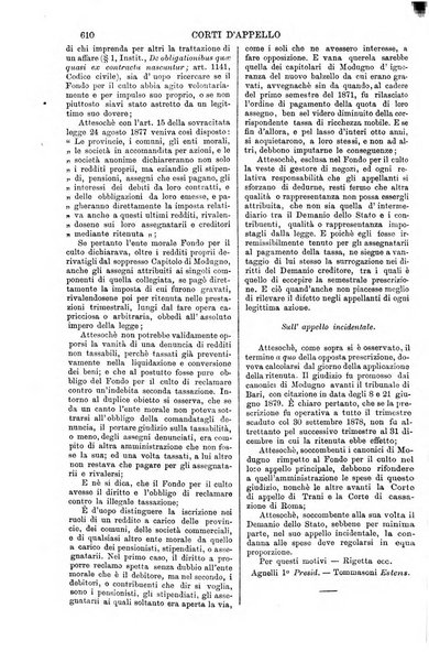 Annali della giurisprudenza italiana raccolta generale delle decisioni delle Corti di cassazione e d'appello in materia civile, criminale, commerciale, di diritto pubblico e amministrativo, e di procedura civile e penale