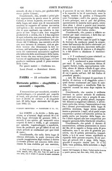 Annali della giurisprudenza italiana raccolta generale delle decisioni delle Corti di cassazione e d'appello in materia civile, criminale, commerciale, di diritto pubblico e amministrativo, e di procedura civile e penale