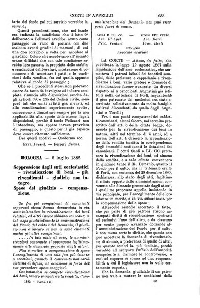 Annali della giurisprudenza italiana raccolta generale delle decisioni delle Corti di cassazione e d'appello in materia civile, criminale, commerciale, di diritto pubblico e amministrativo, e di procedura civile e penale