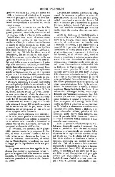 Annali della giurisprudenza italiana raccolta generale delle decisioni delle Corti di cassazione e d'appello in materia civile, criminale, commerciale, di diritto pubblico e amministrativo, e di procedura civile e penale