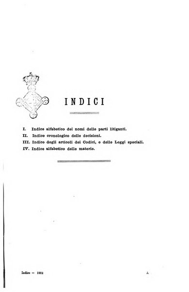 Annali della giurisprudenza italiana raccolta generale delle decisioni delle Corti di cassazione e d'appello in materia civile, criminale, commerciale, di diritto pubblico e amministrativo, e di procedura civile e penale