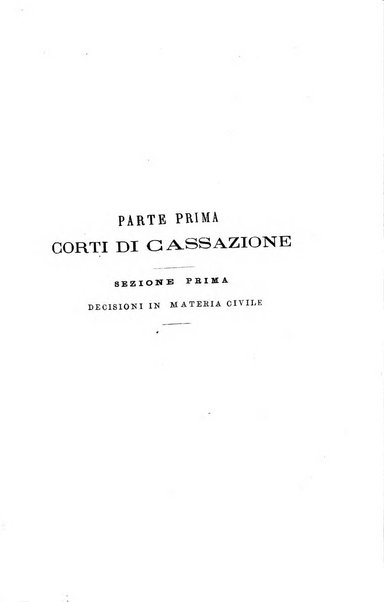 Annali della giurisprudenza italiana raccolta generale delle decisioni delle Corti di cassazione e d'appello in materia civile, criminale, commerciale, di diritto pubblico e amministrativo, e di procedura civile e penale